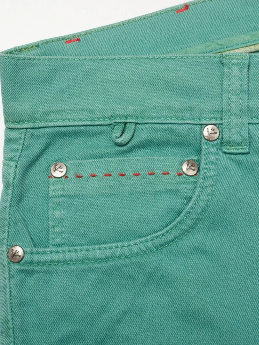 ISAIA NAPOLI GREEN PANTS - Picture 2 of 8